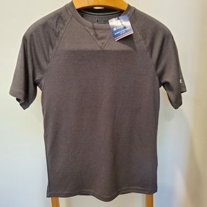 Champion Grey Short Sleeve Athletic Shirt Small
